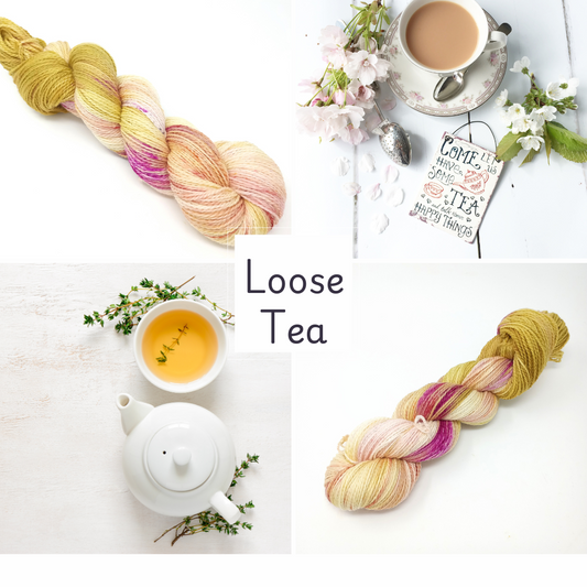 Loose Tea #3 4ply Merino & Nylon