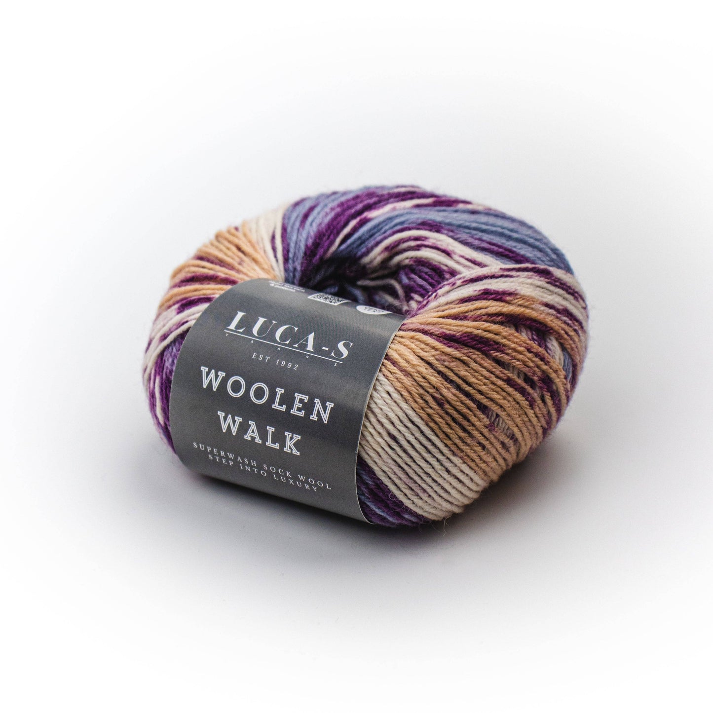 Luca-S Woolen Walk Sock Yarn 50g 15 Shades