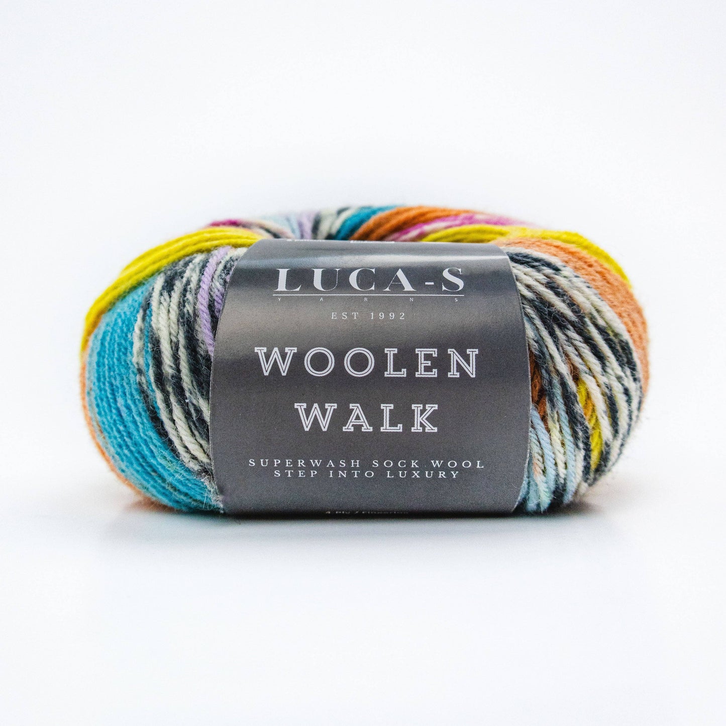 Luca-S Woolen Walk Sock Yarn 50g 15 Shades