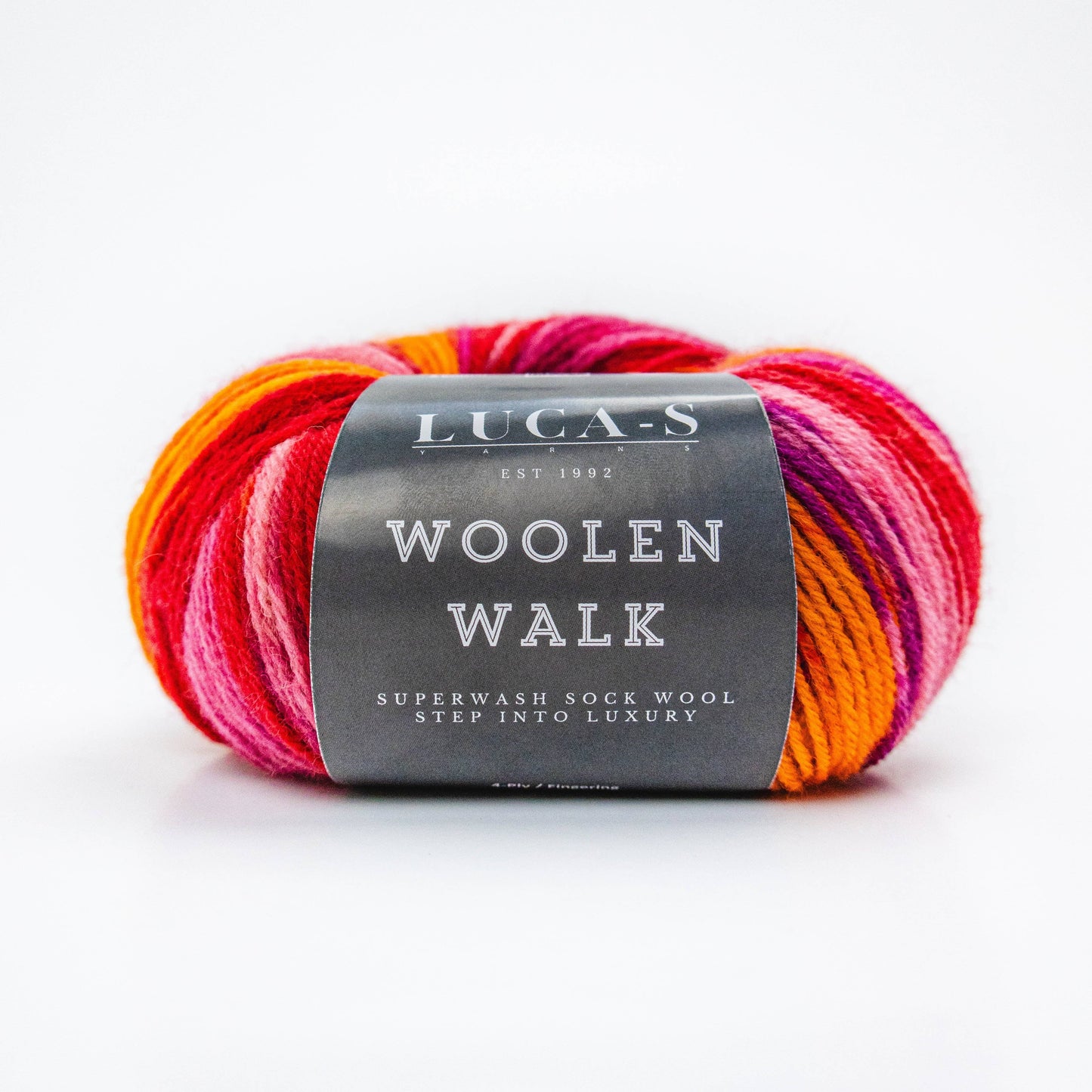 Luca-S Woolen Walk Sock Yarn 50g 15 Shades