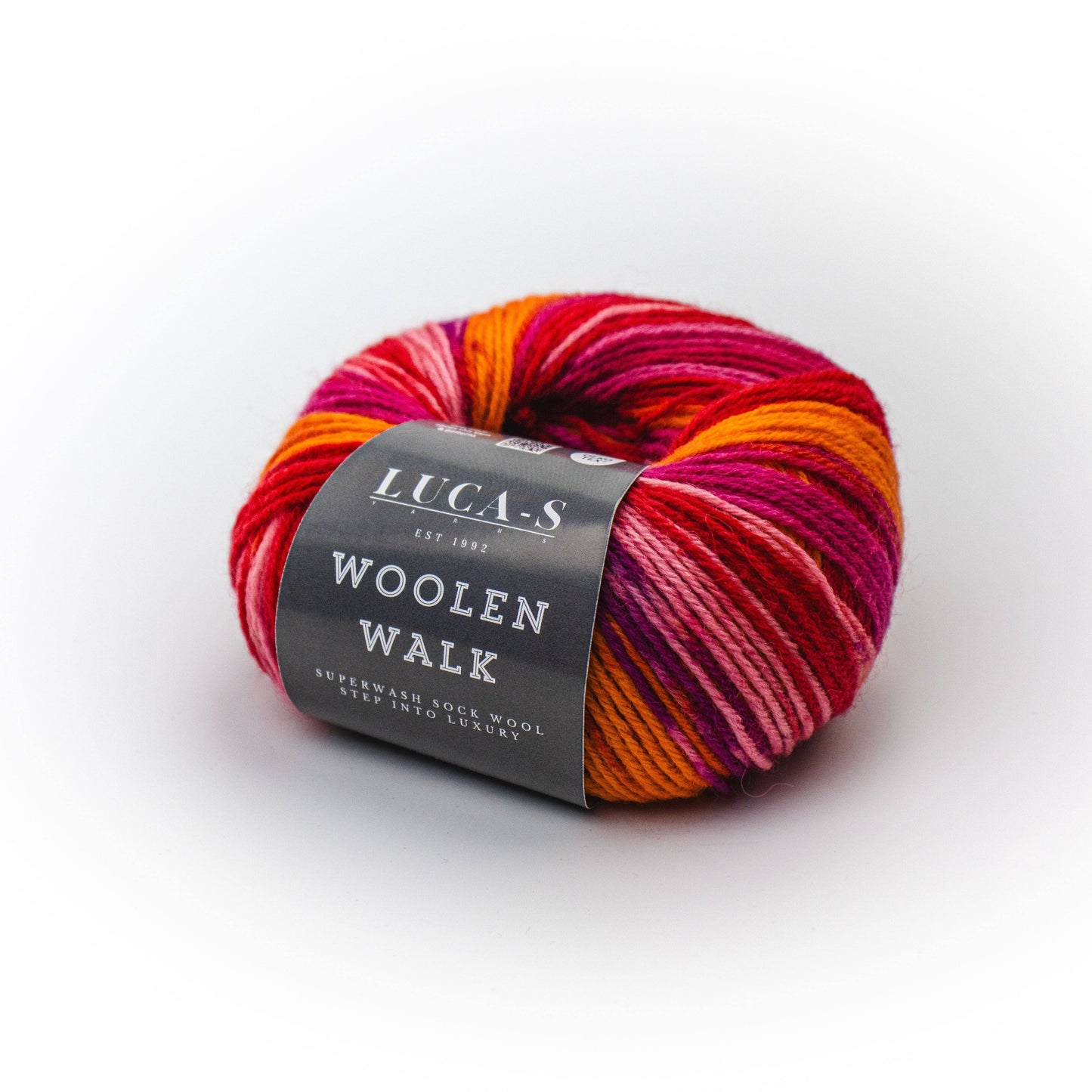 Luca-S Woolen Walk Sock Yarn 50g 15 Shades