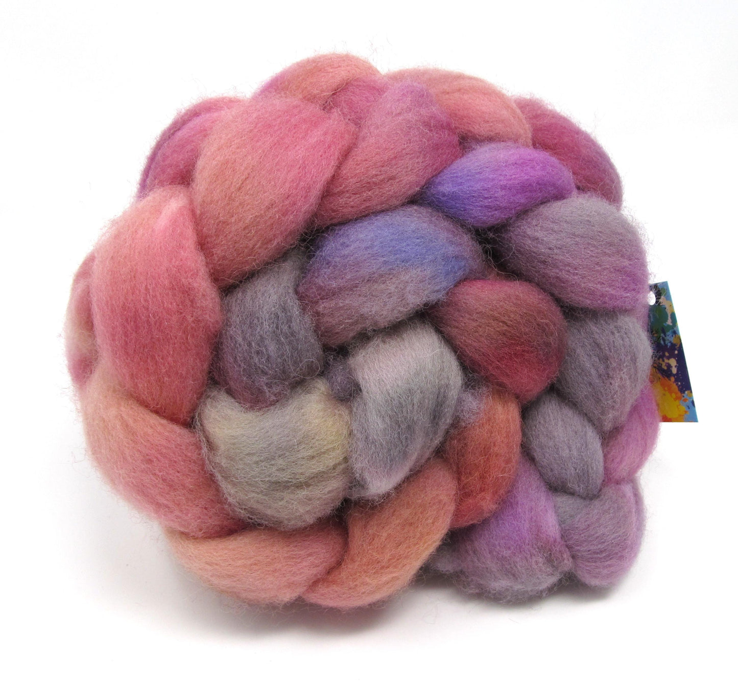 Whitefaced Woodland Hand Dyed Combed Wool Top  100g