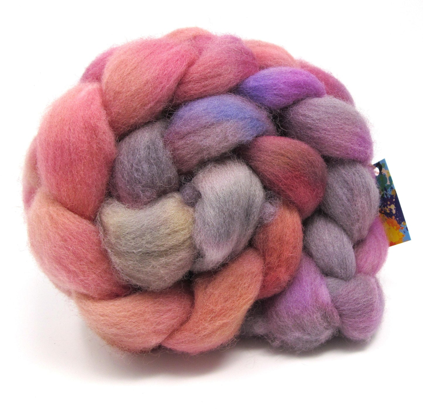 Whitefaced Woodland Hand Dyed Combed Wool Top  100g