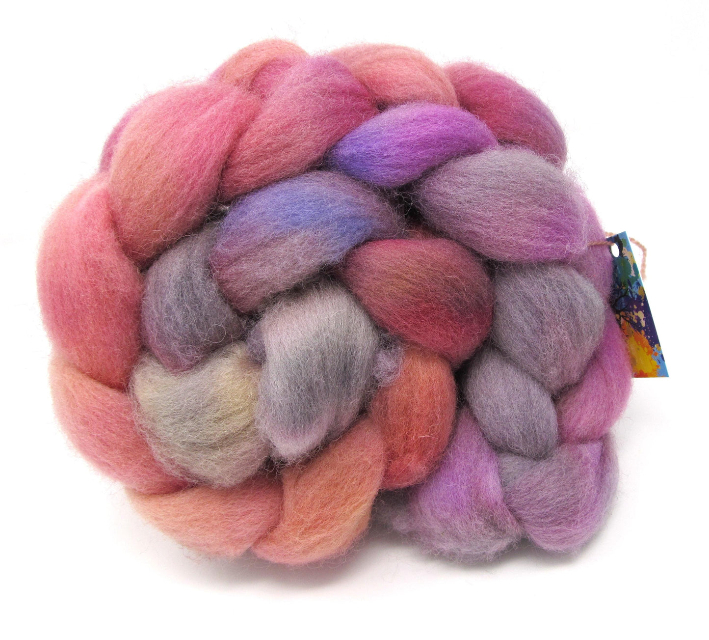 Whitefaced Woodland Hand Dyed Combed Wool Top  100g