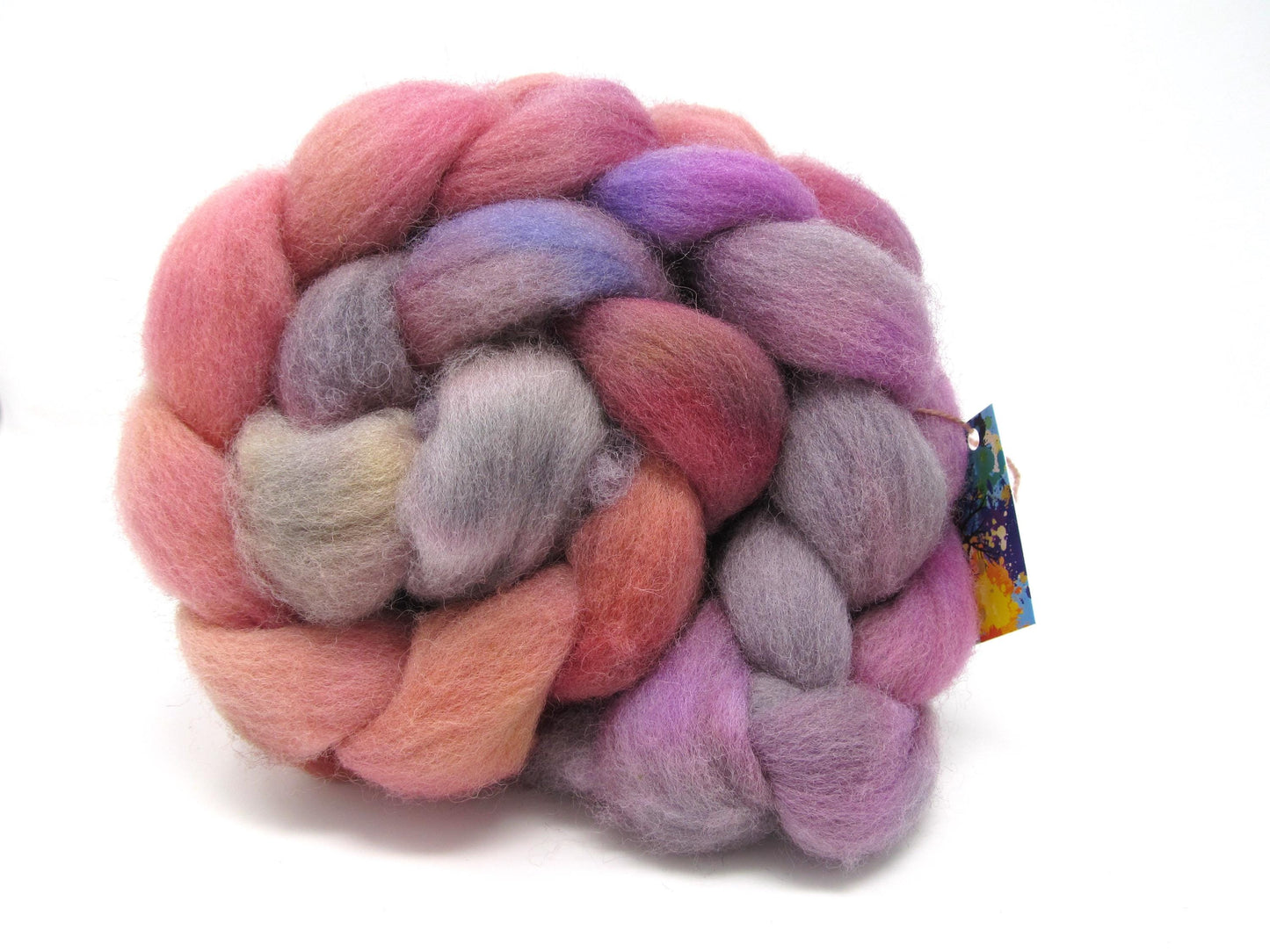 Whitefaced Woodland Hand Dyed Combed Wool Top  100g